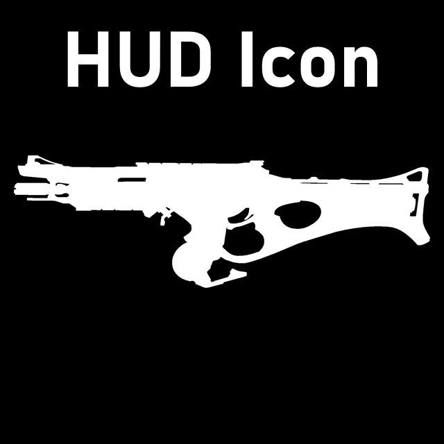Call of Duty Mobile - ICR-Purple Ivy HUD Icon (Assault rifle)

