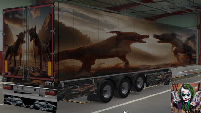 DOG Trailer Skin 01 (by Joker) preview