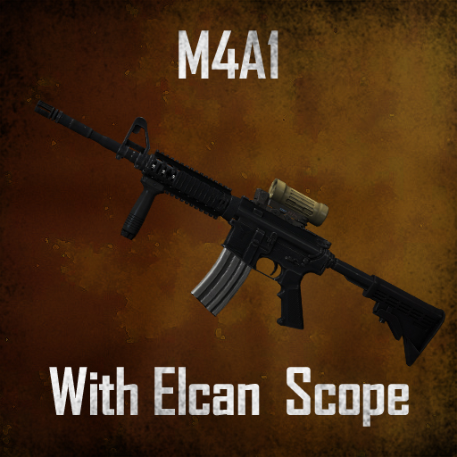 Slighty Improved M4 with Elcan Scope