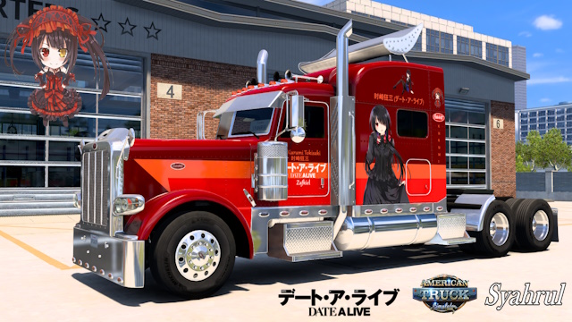 Peterbilt 389 Kurumi Tokisaki - Date A Live Skin