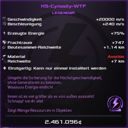 Hs Cyriosity Velocity