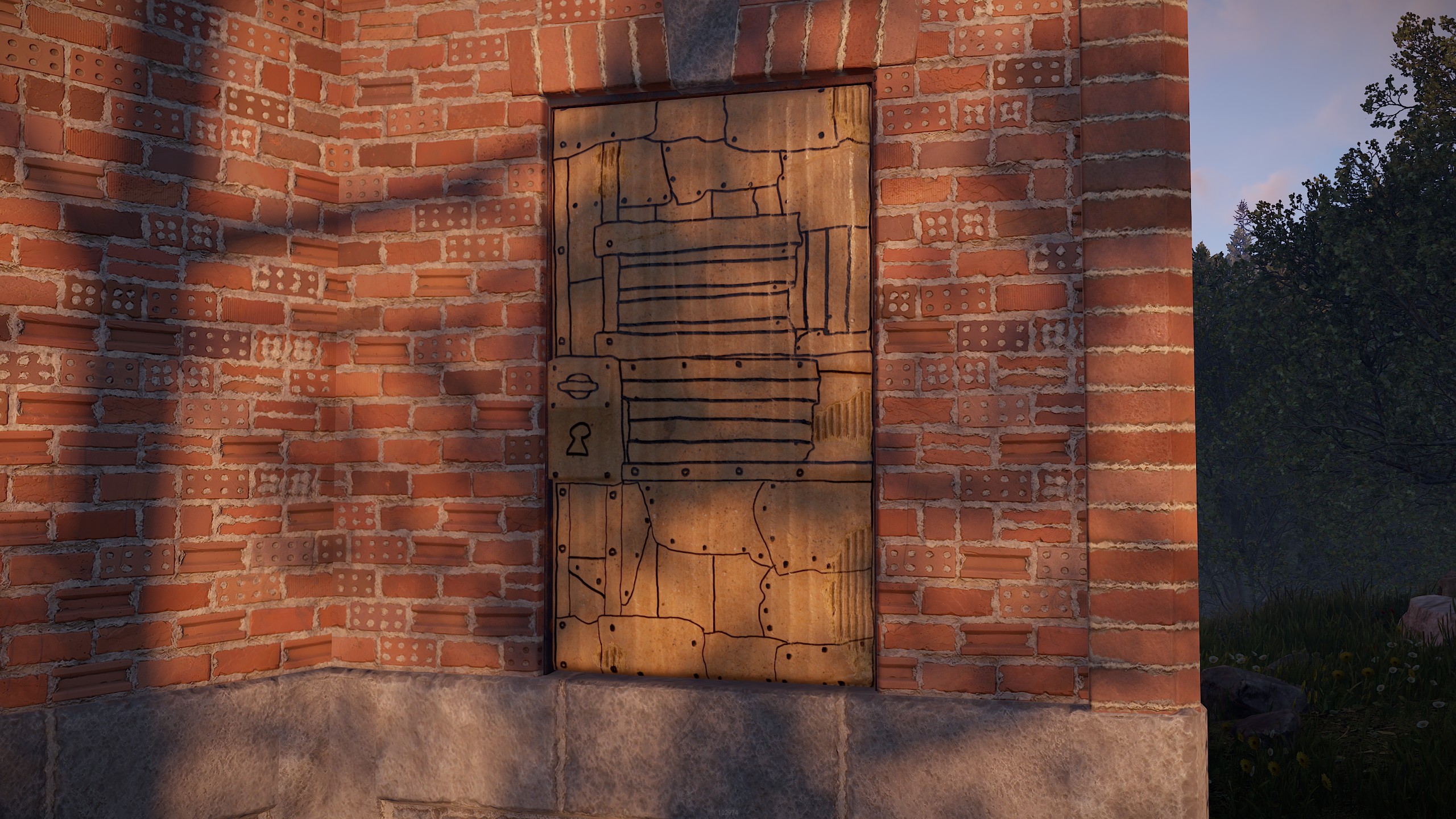 Cardboard Sheet Metal Door