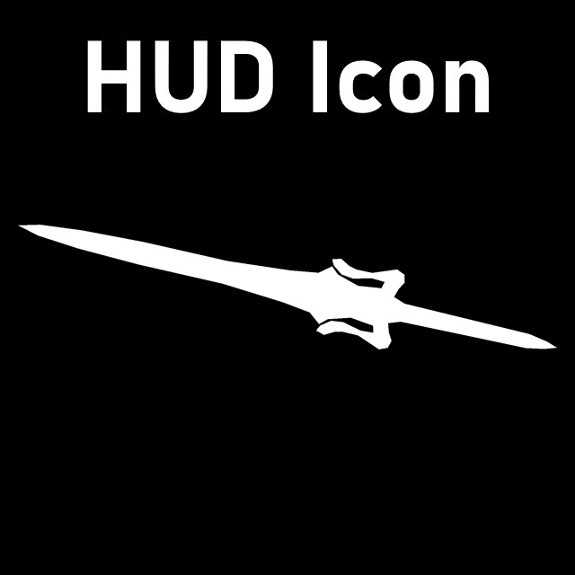 He-Man Masters of the Universe - Power Sword HUD Icon (Katana)

