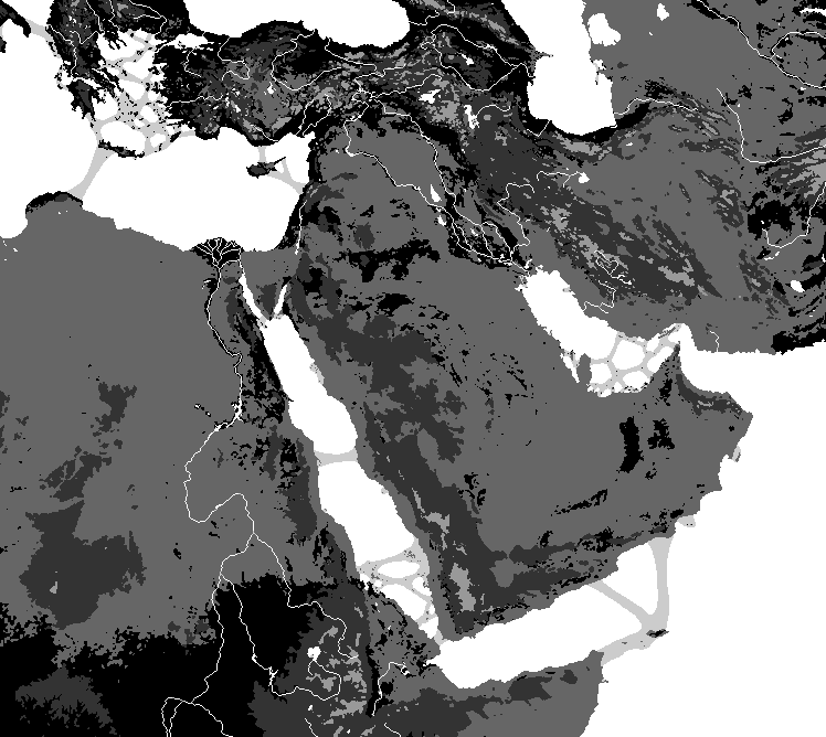 Advanced Middle East Map