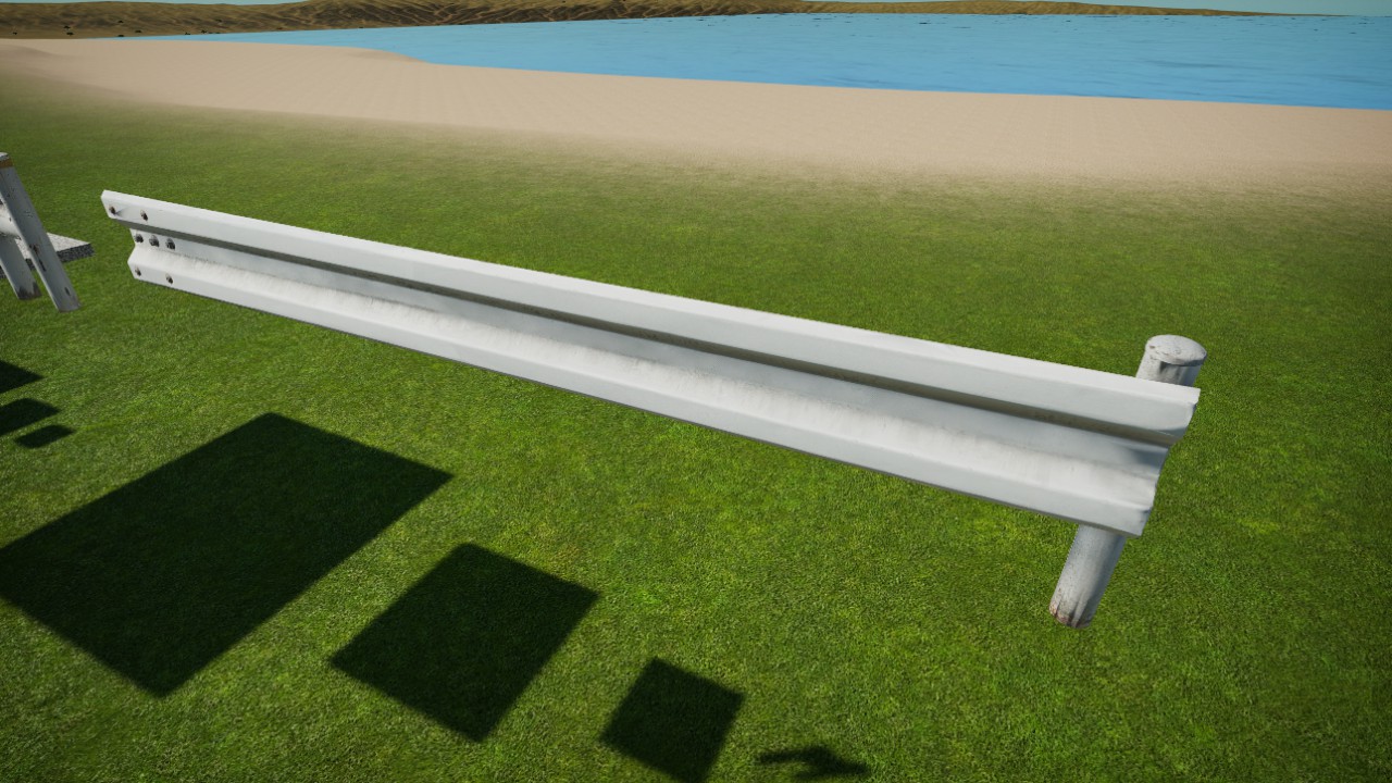 Clutterz - Metal Guard Rail Middle Long V1