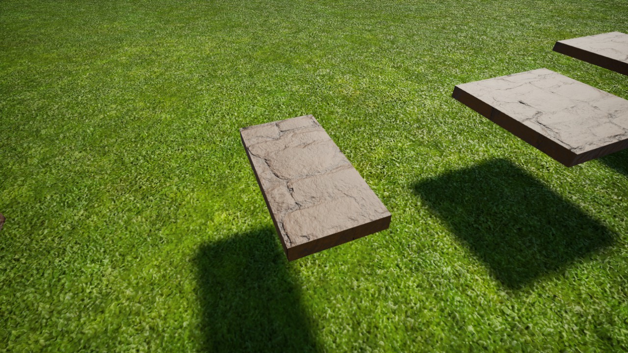 Stone Fortress Wall 0.5x1m