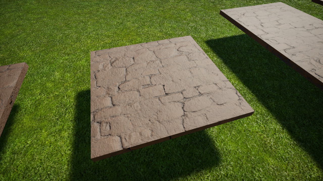 Stone Fortress Wall 2m