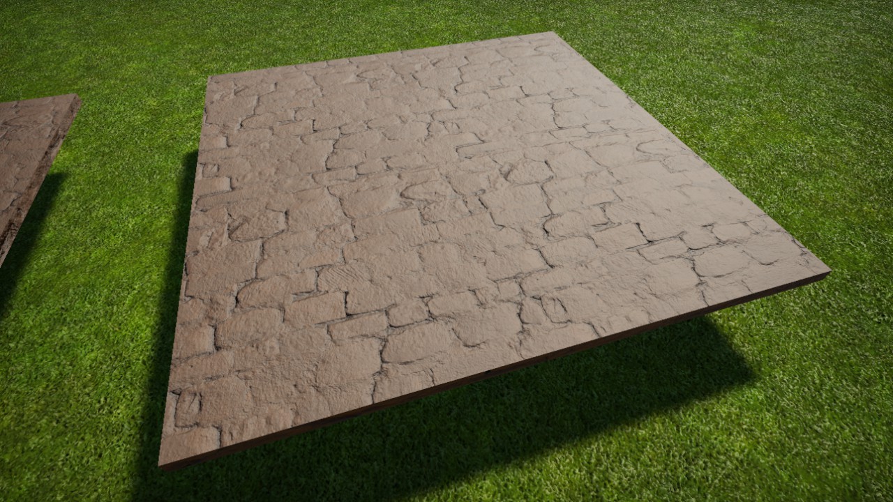 Stone Fortress Wall 4m