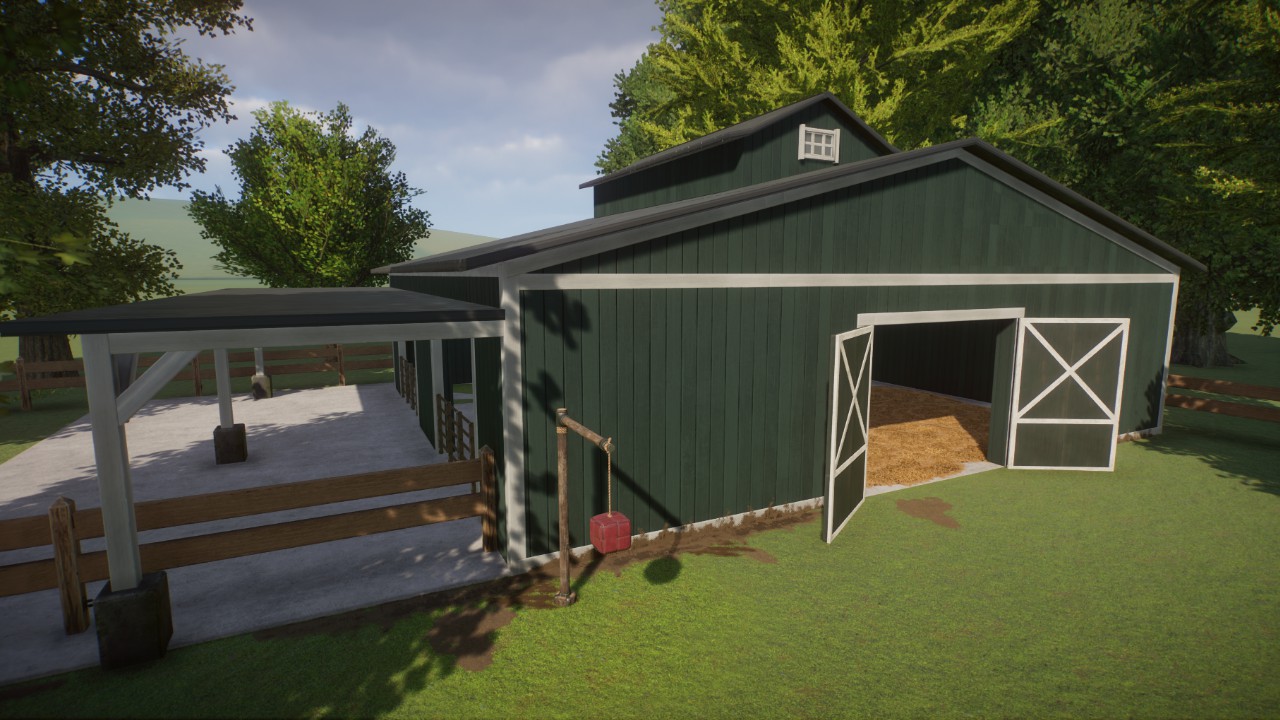 Teal Barn By Mrs TeaRex