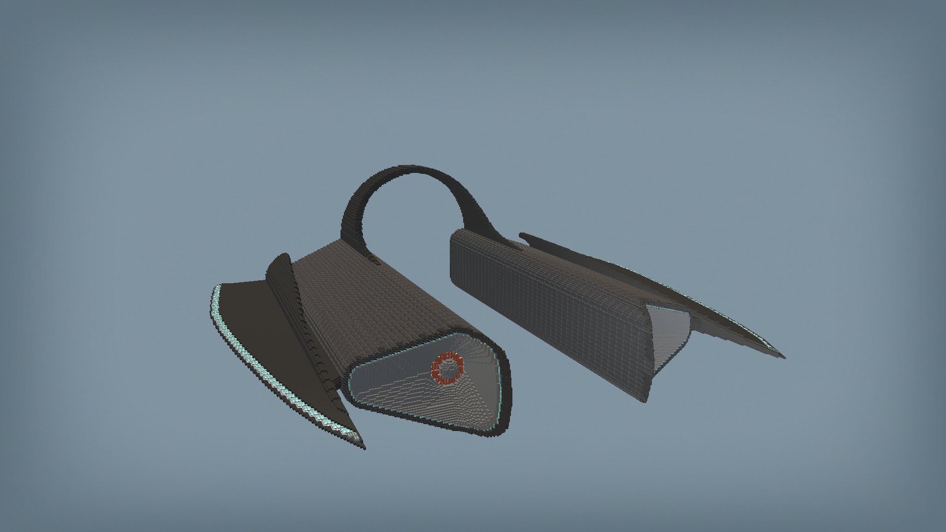 Space ship Pegasus engine v.2