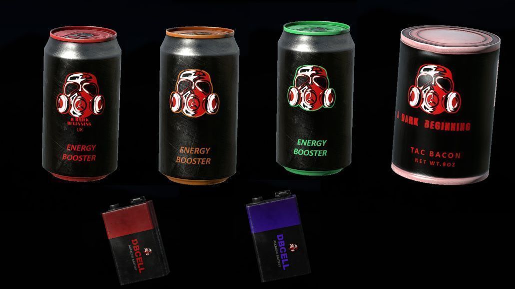 A Dark Beginning MOD Items