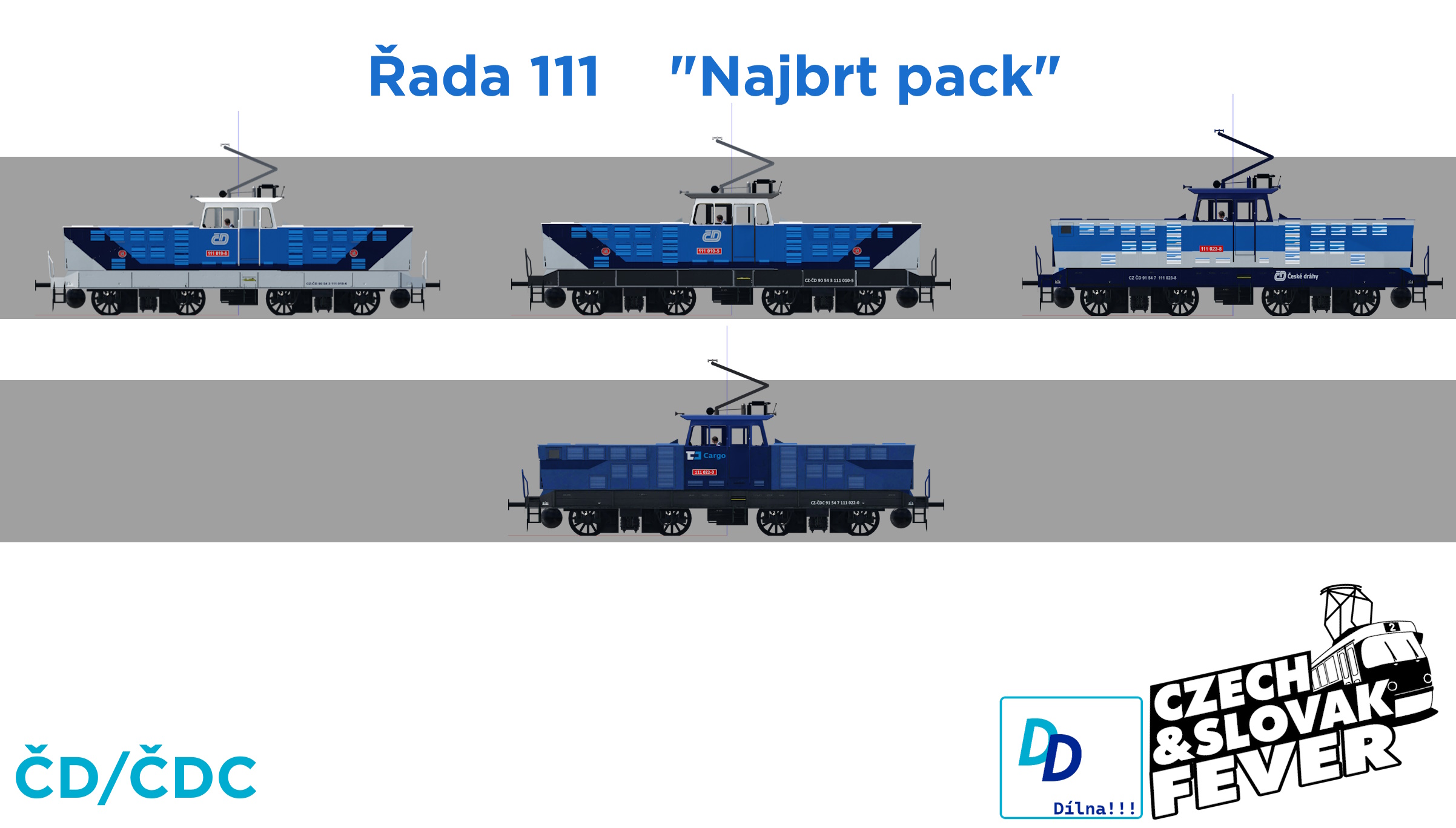 ČD/ČDC 111 Najbrt pack