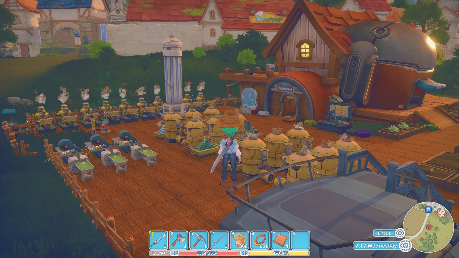 Скриншот игрового процесса My Time at Portia