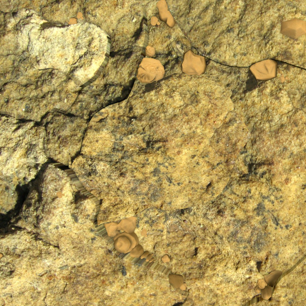 D&D - RPG Expanse of Rock Map