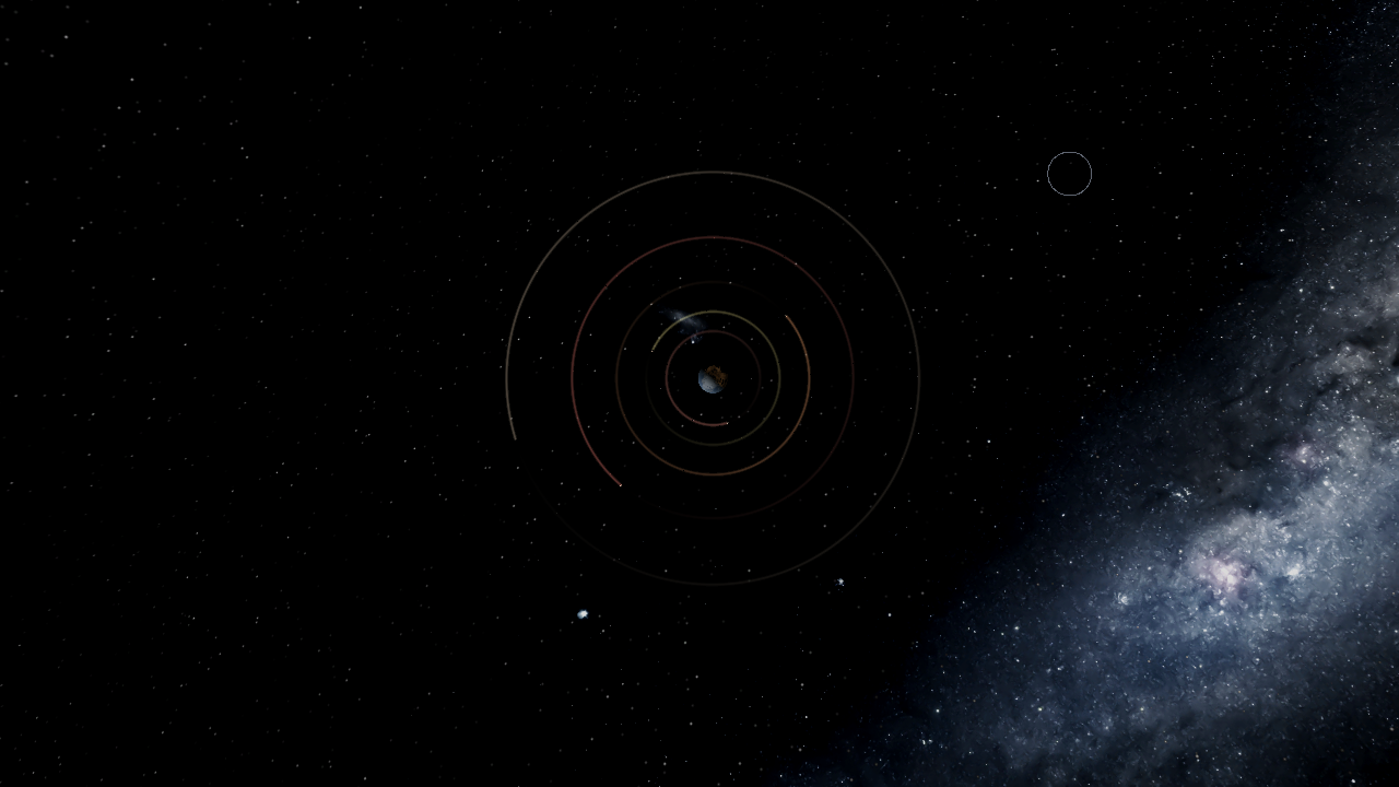 Earth with 5 moons