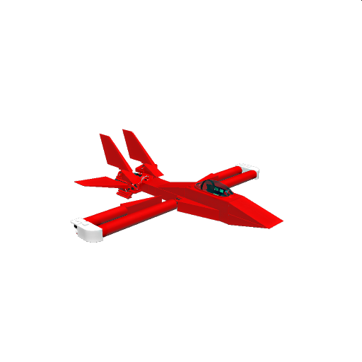 Thrust Vectoring Stunt Plane
