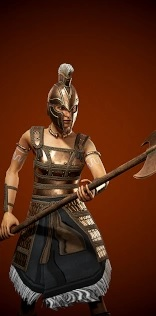 Penthesilea - Daughter Of Ares (Medium Armour, With Cape)