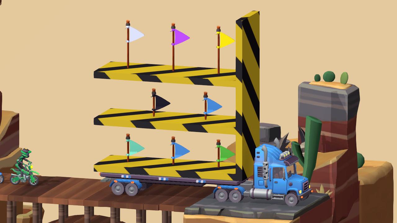 A stack of cars