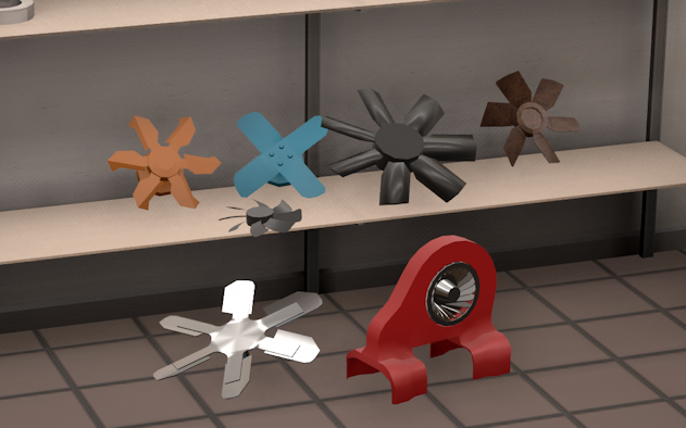 BeamNG cooling fans