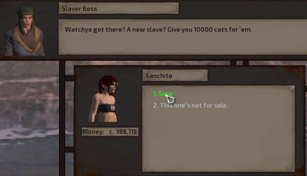 Slaves Sell for 10K Cats