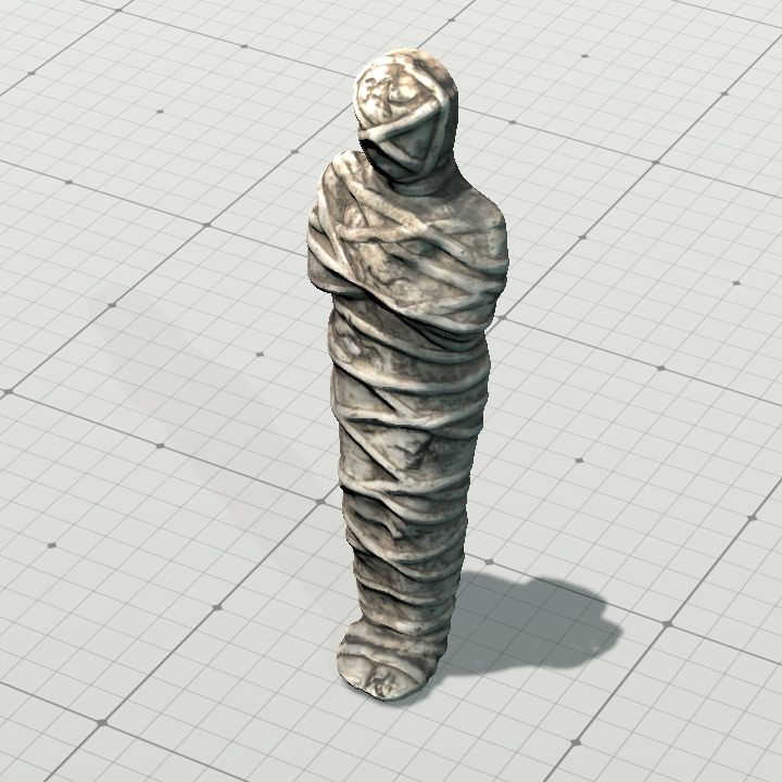 Mummy, Mundane (Upright)
