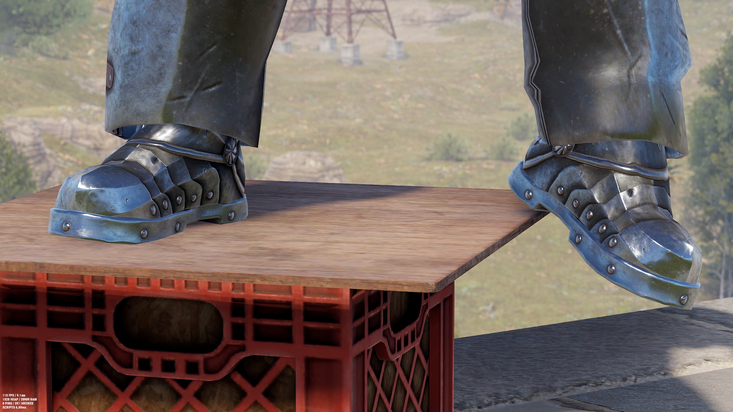 Heavy Knight Boots