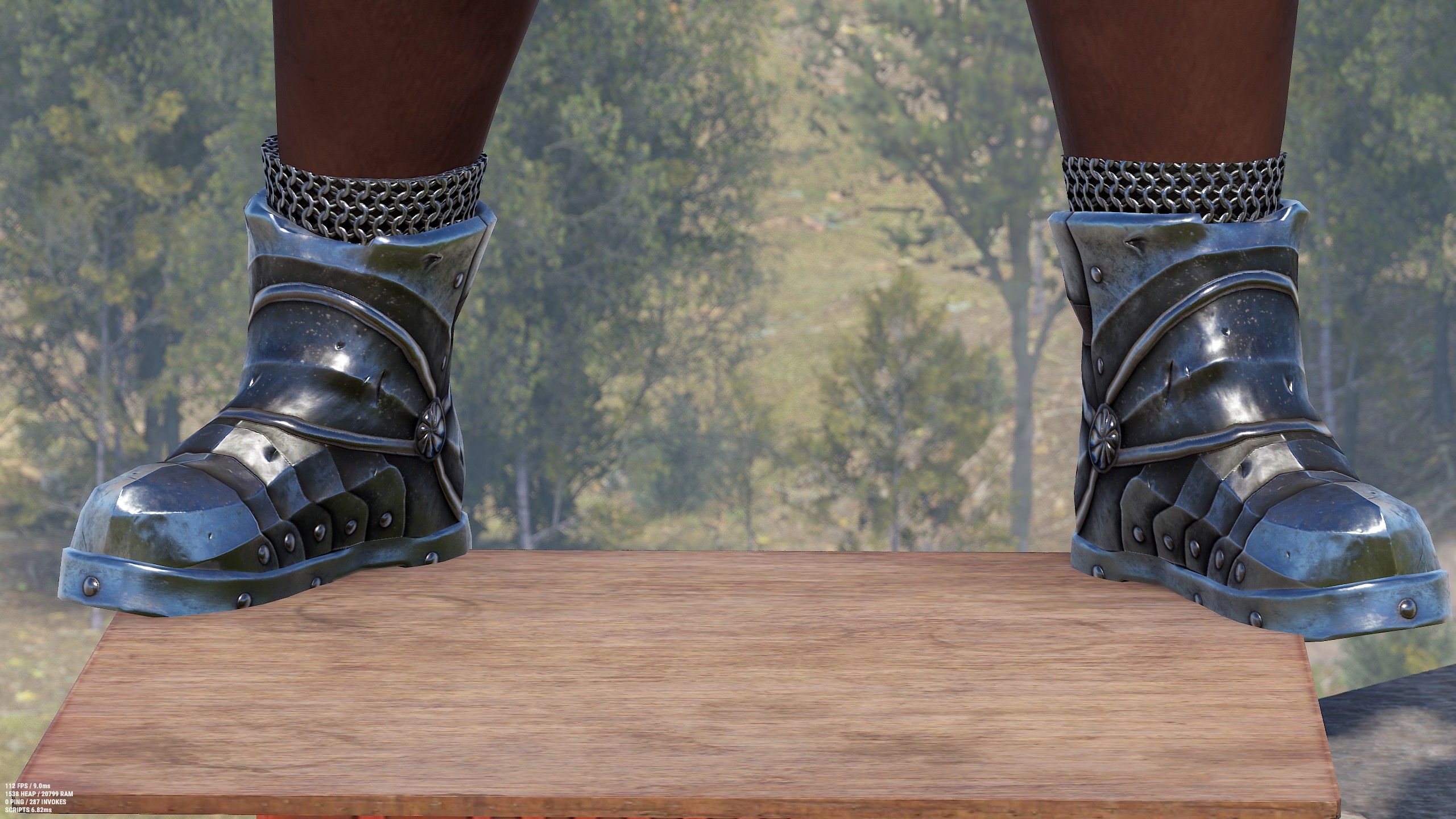 Heavy Knight Boots