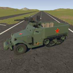 M3 / M5 Half-track Soviet by Uncle T