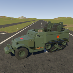 M17 Multiple Gun Motor Carriage - MGMC Soviet by Uncle T