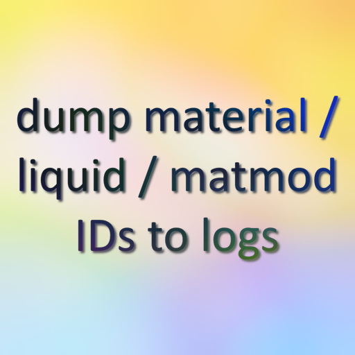 Dump IDs to log [StarExtensions / OpenSB]