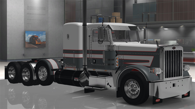 Peterbilt 389 Rusty Bradeen paintjob