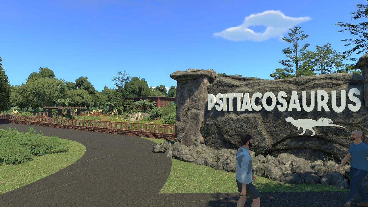 Psittacosaurus Enclosure