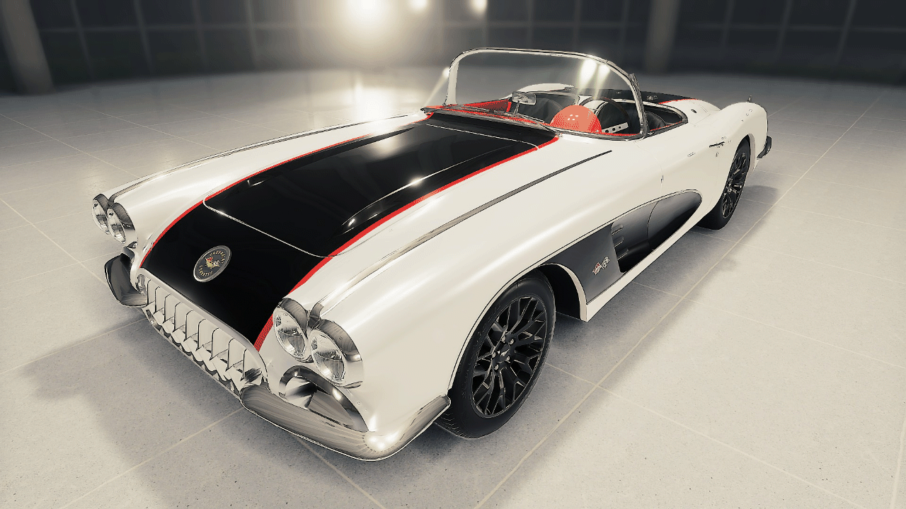 "ZR59" Black stripe for 1960 Chevrolet Corvette C1 [Livery]