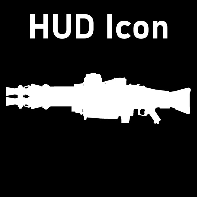 Wolfenstein The New Order - MG 1946 HUD Icon (M60)
