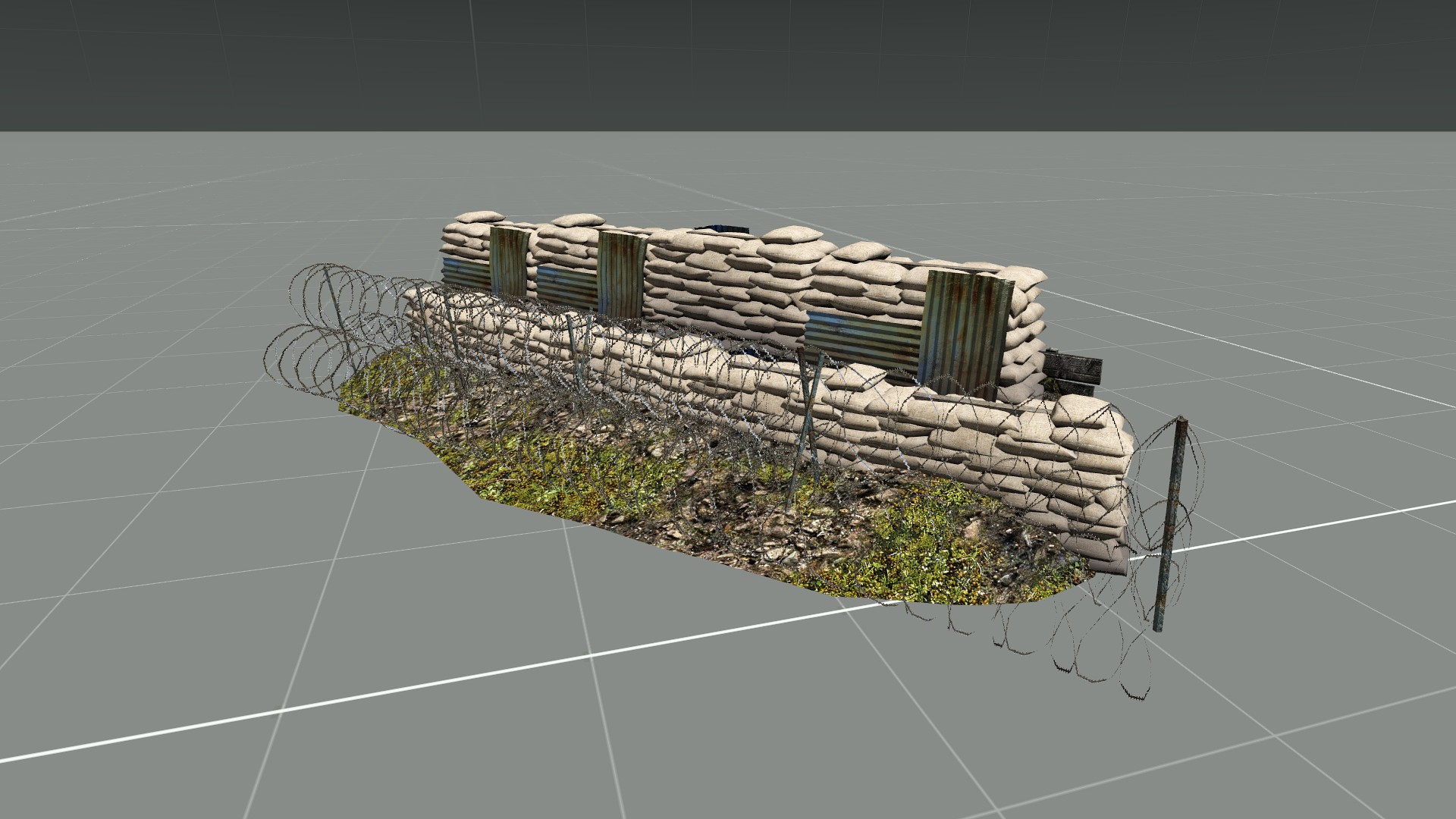eLL Forts - Reinforced Trench Section (W)