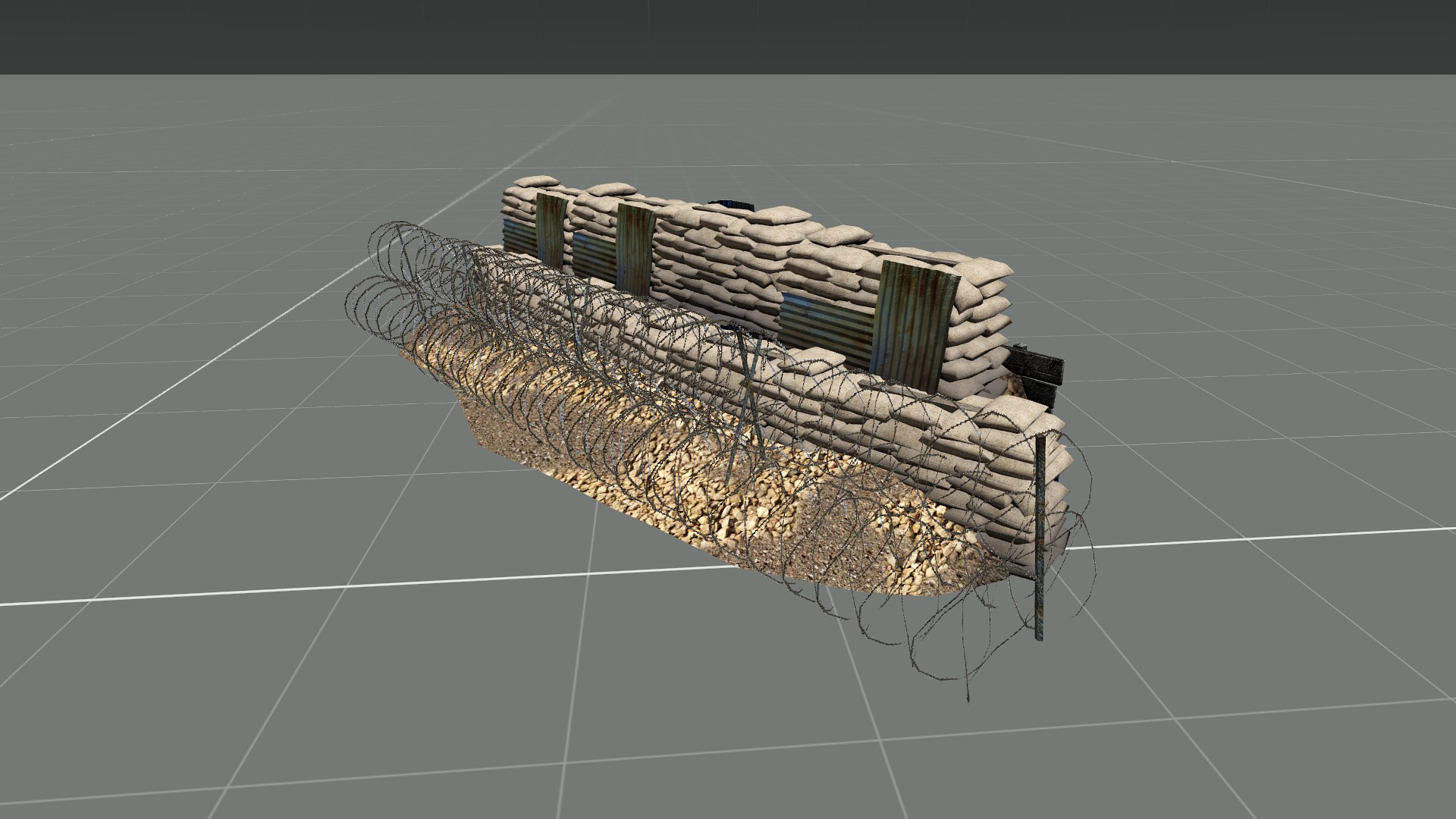 eLL Forts - Reinforced Trench Section (D)