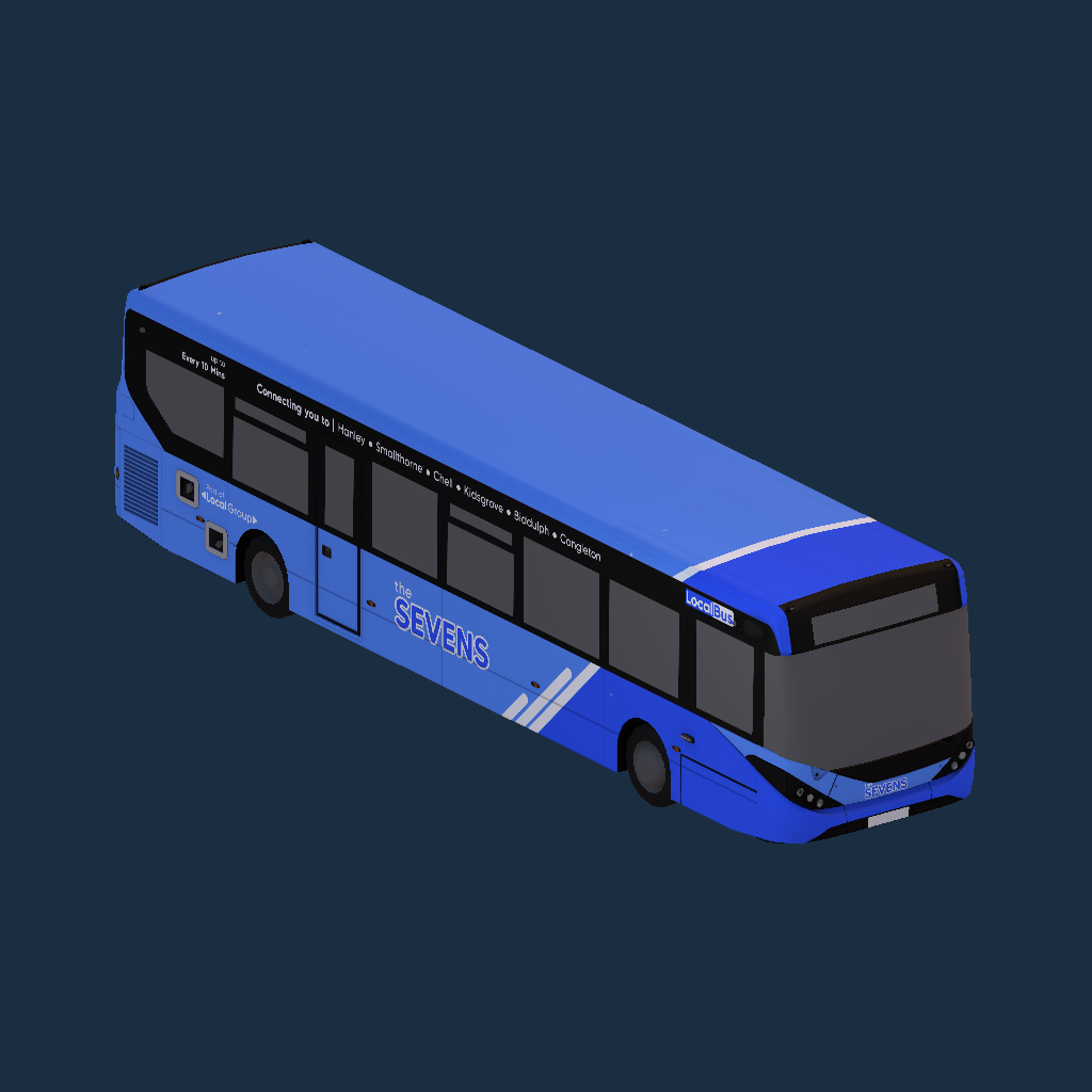 Local Bus Creme theSevens Enviro200 MMC