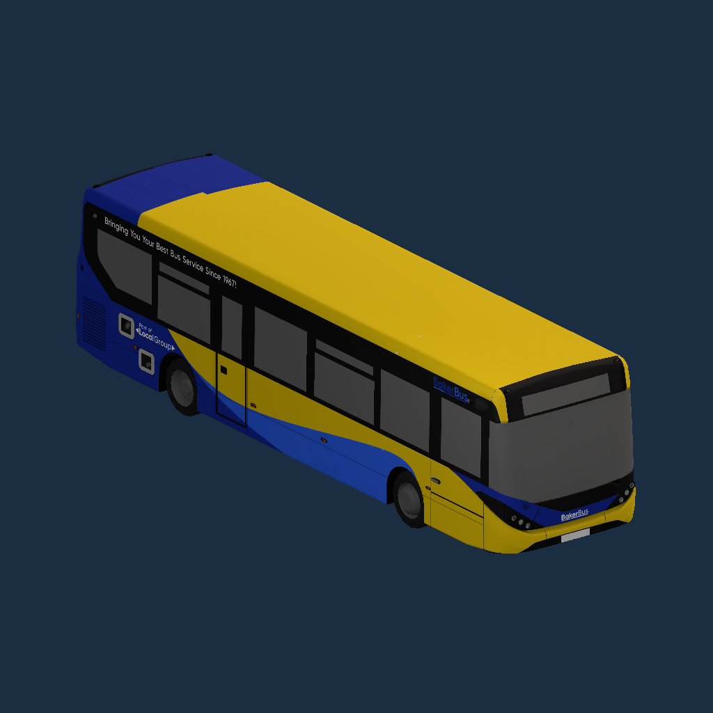Baker Bus Creme Enviro 200MMC