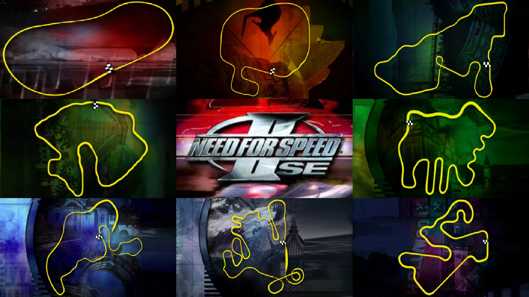 NFS2SE Map Pack