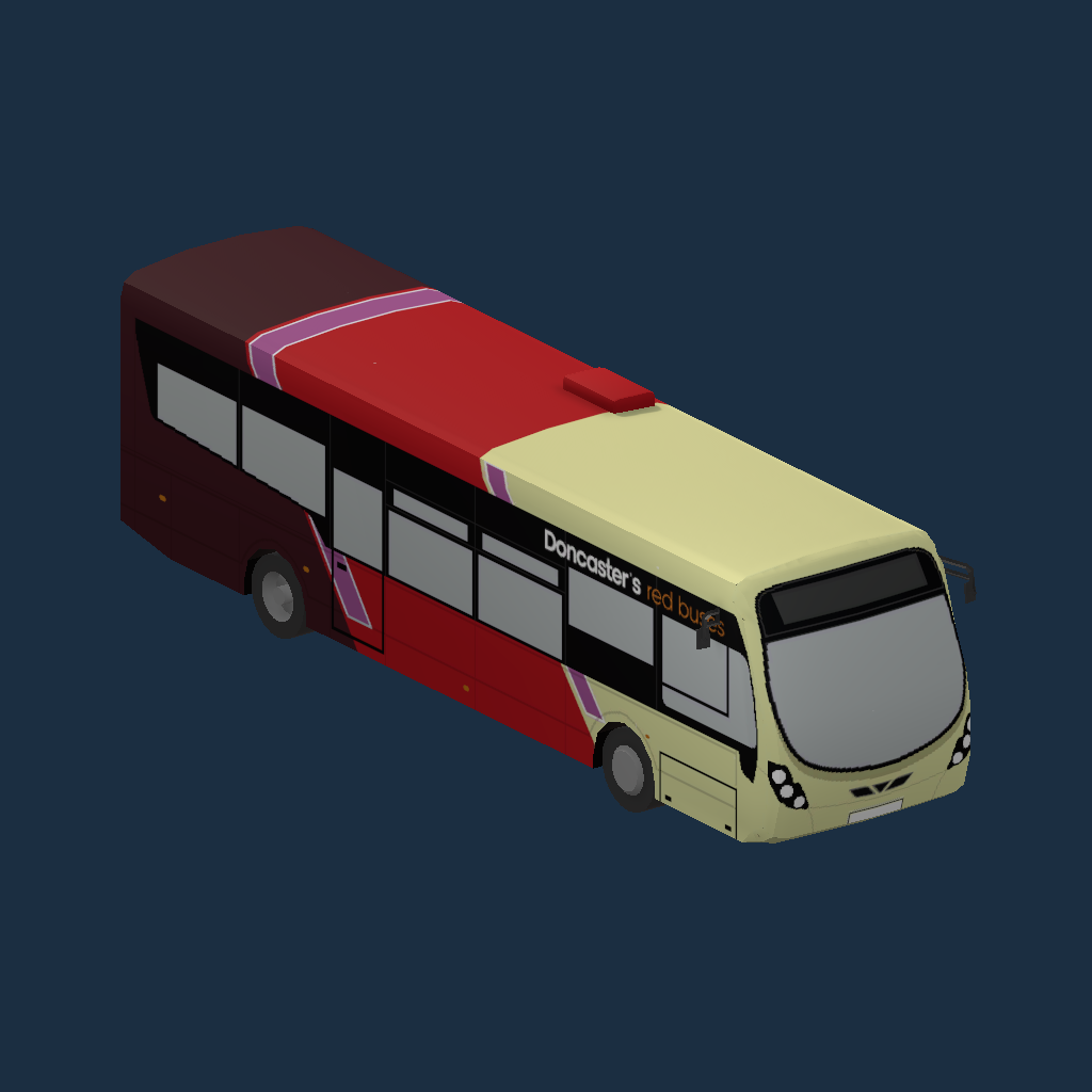 Doncaster's Red Buses Streetlite