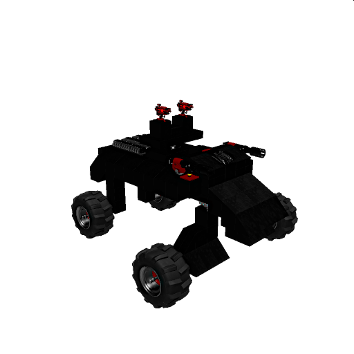 Blackred-Monstertruck