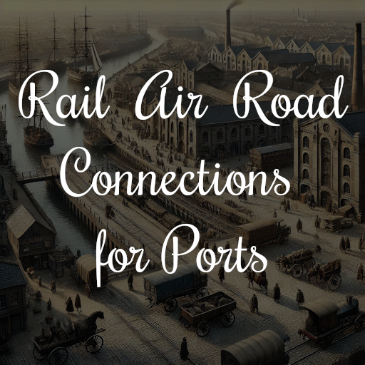 Rail Air and Road Connection for Ports