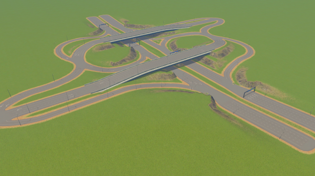 Double Trumpet Interchange (com)