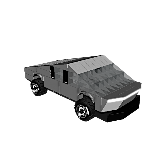 cyber truck.[crome]