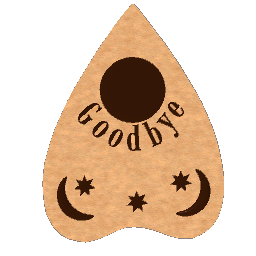 Planchette Cookie with Chocolate Decor