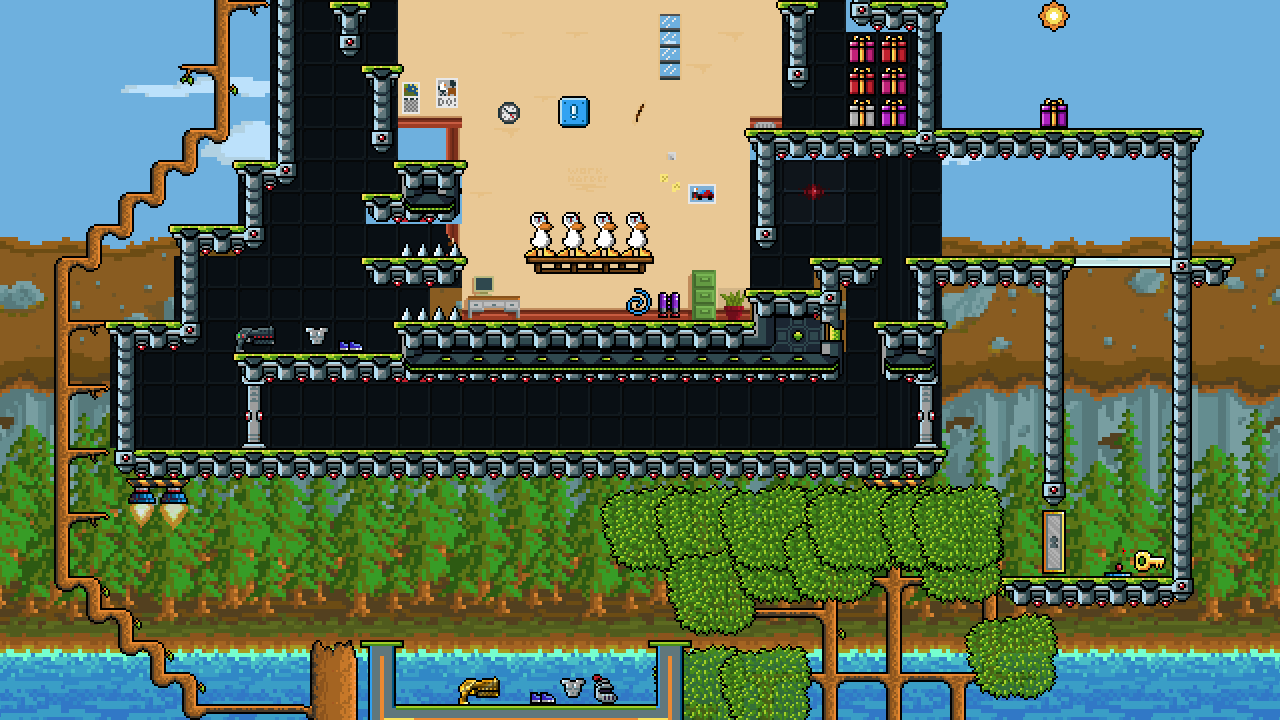 Maps of duck game