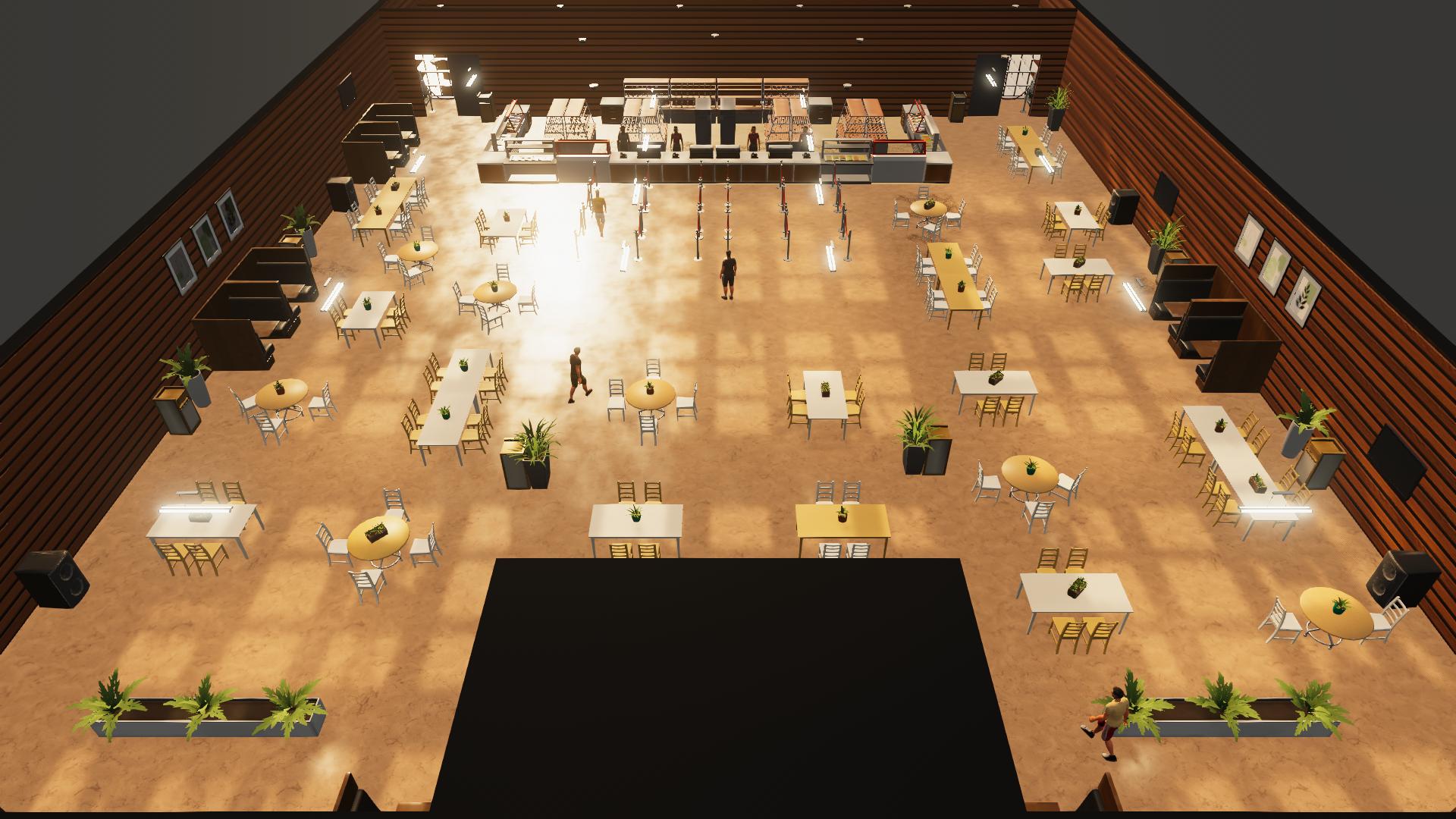1000m² M1 Cafe 70 Lager 100 RB 100% Secure