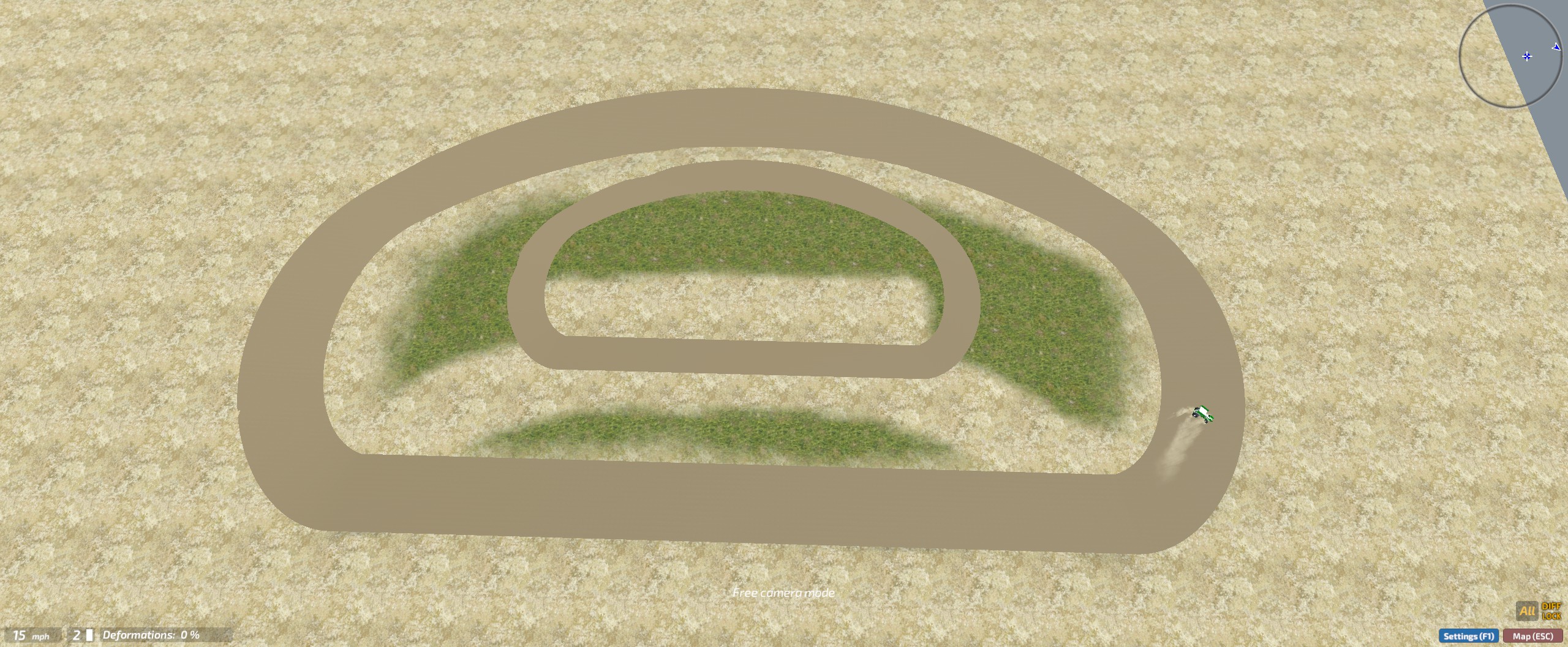 Dirt oval