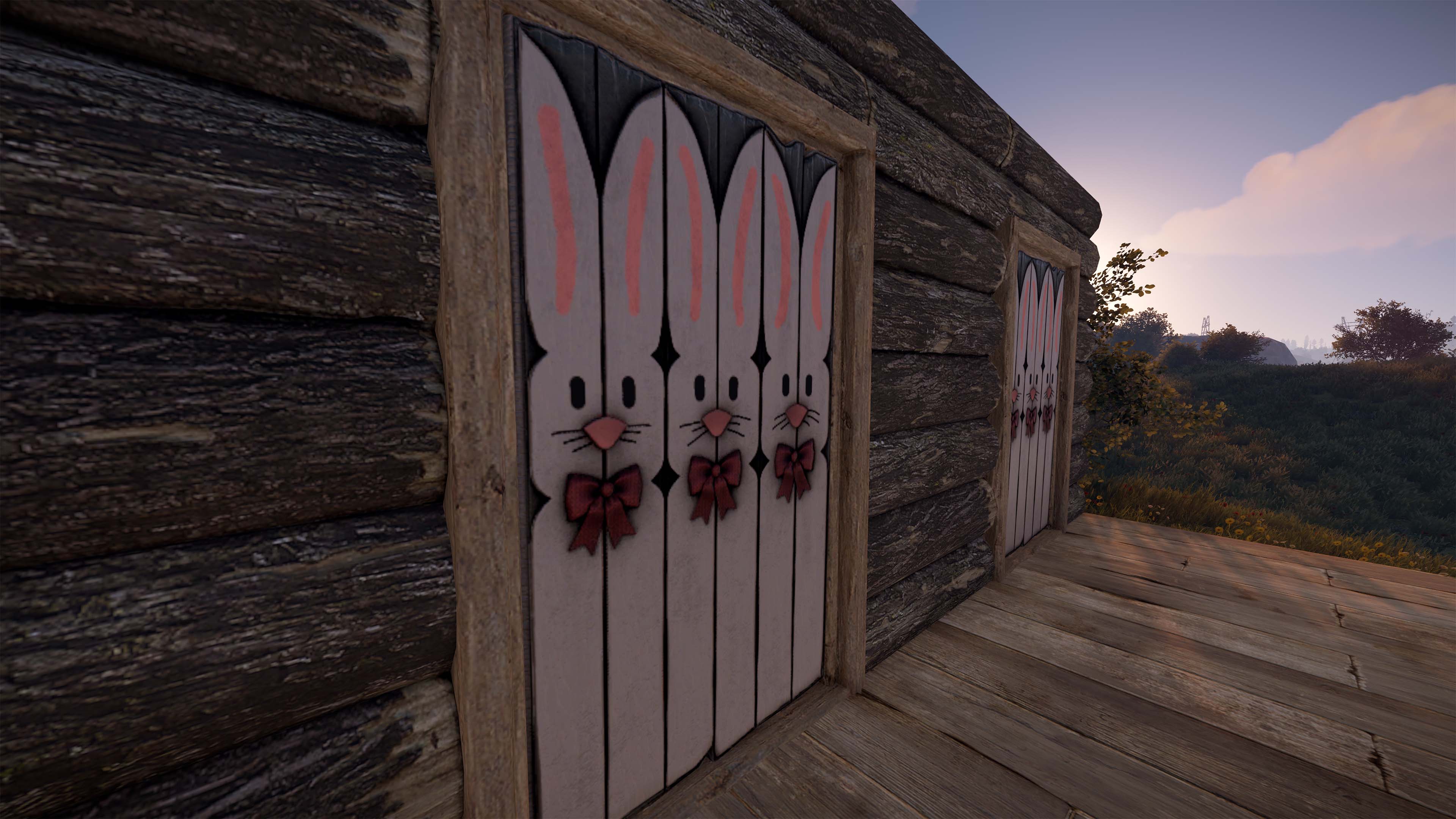 Easter Farm Door