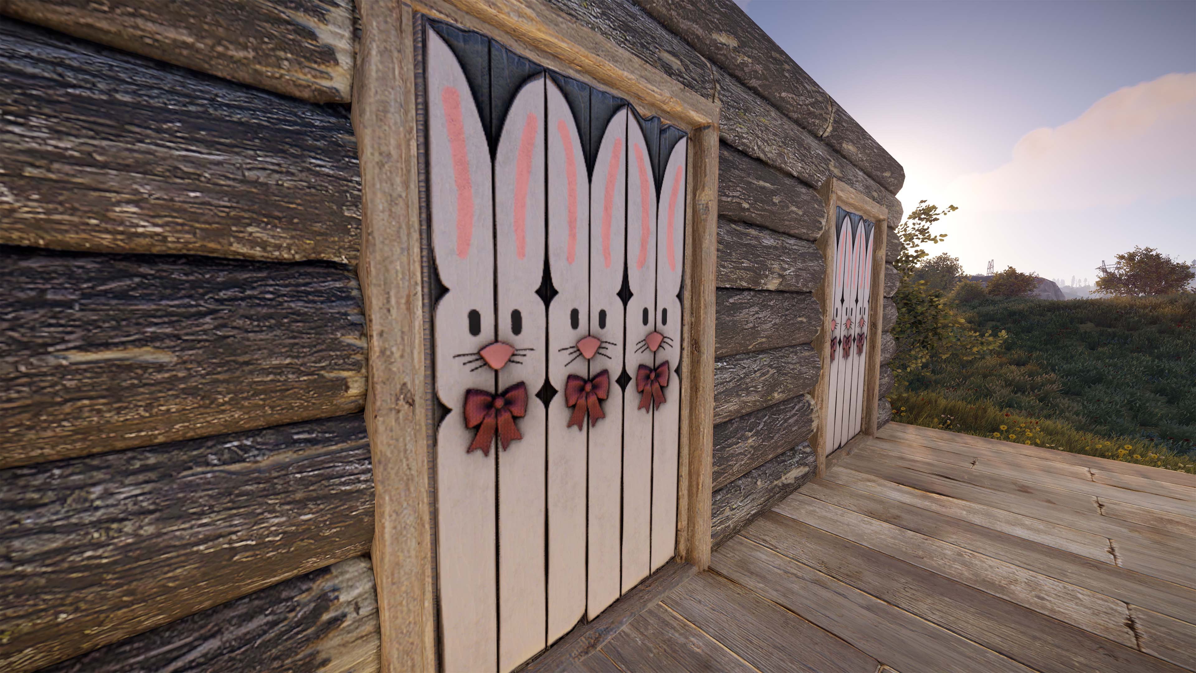 Easter Farm Door